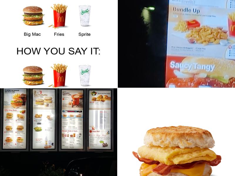 McDonald's Menu