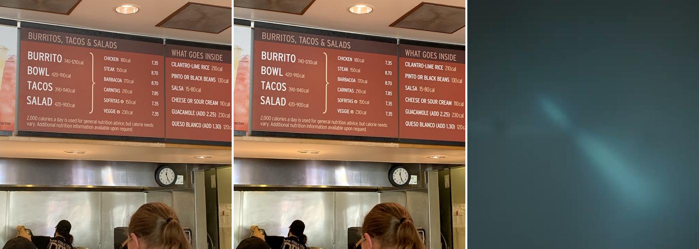 Chipotle Mexican Grill Menu