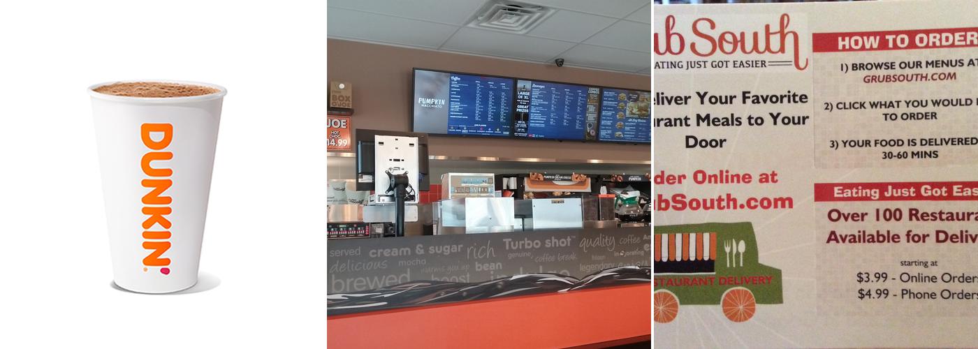 Dunkin' Menu