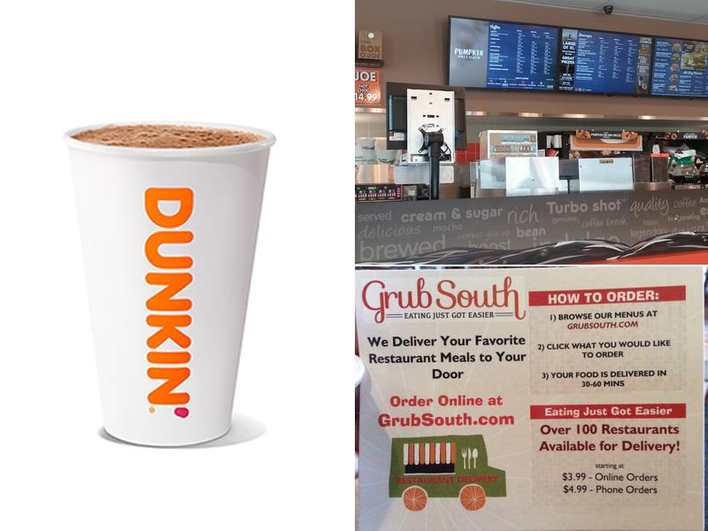 Dunkin' Menu