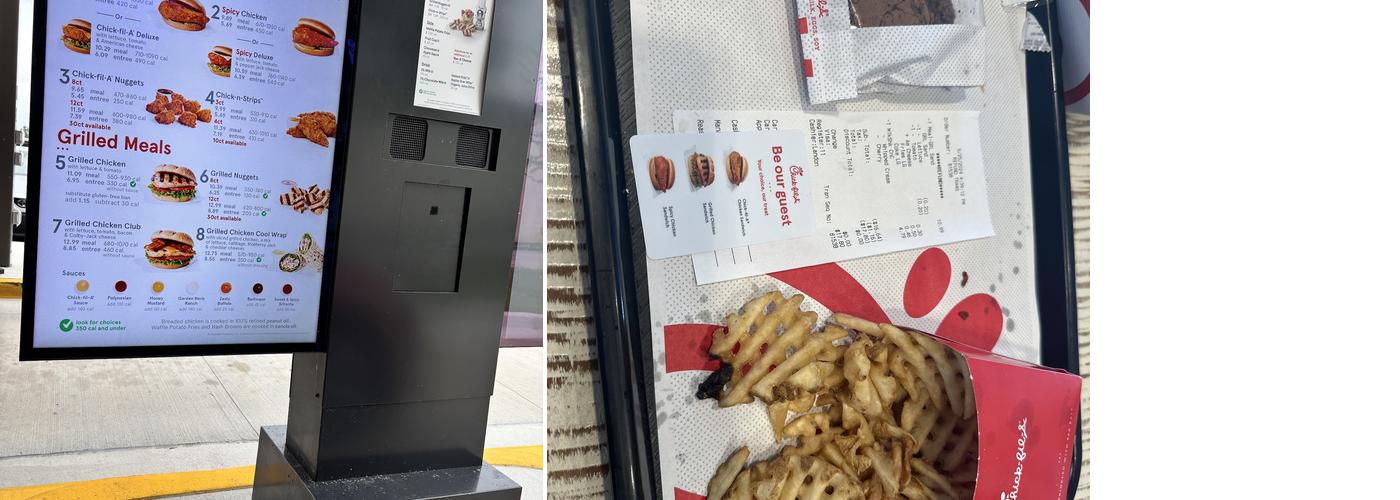 Chick-fil-A Menu