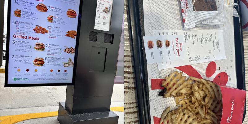Chick-fil-A Menu