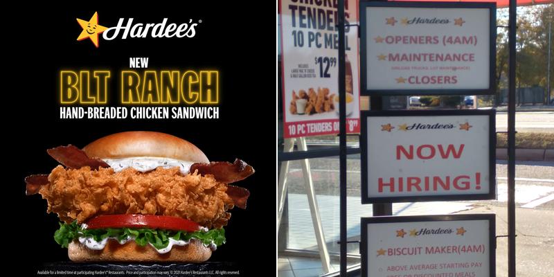 Hardee’s Menu
