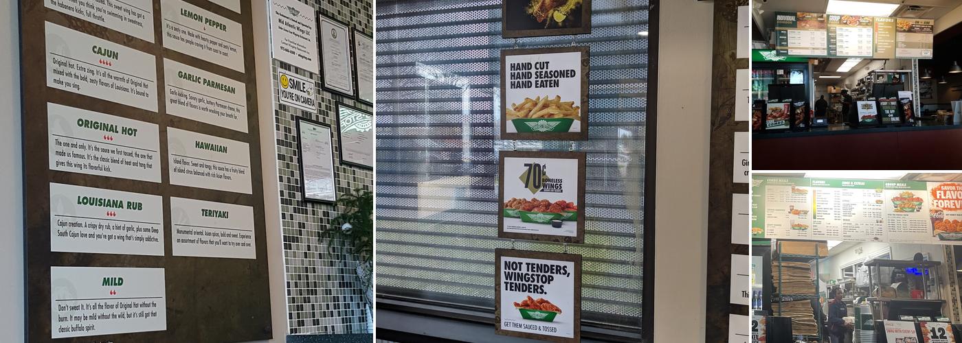 Wingstop Menu