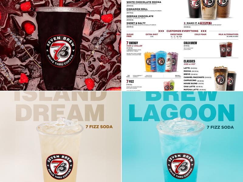 7 Brew Coffee 1379 US-82, Leesburg