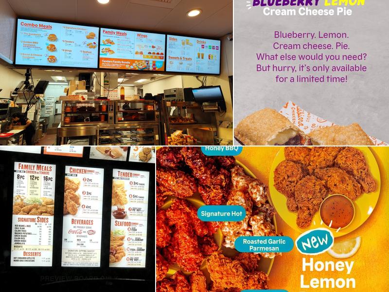 Popeyes Louisiana Kitchen Menu