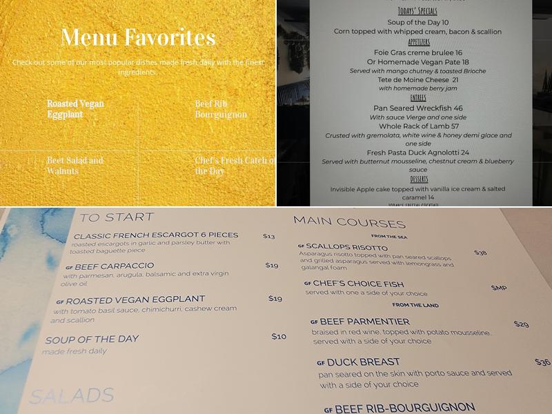 Longet Menu