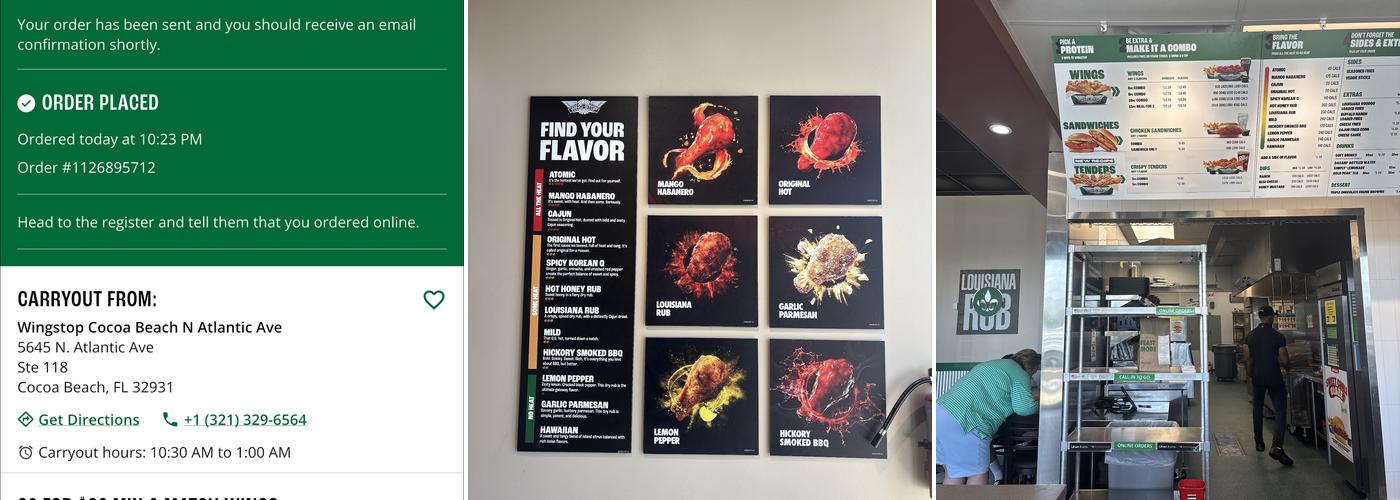 Wingstop Menu