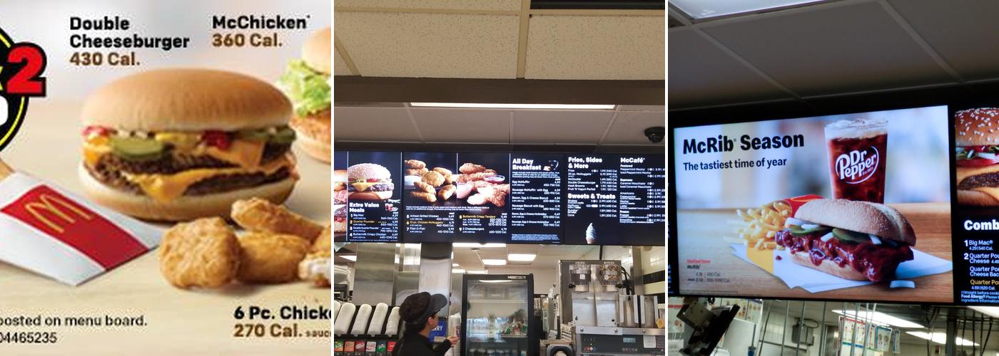 McDonald's Menu