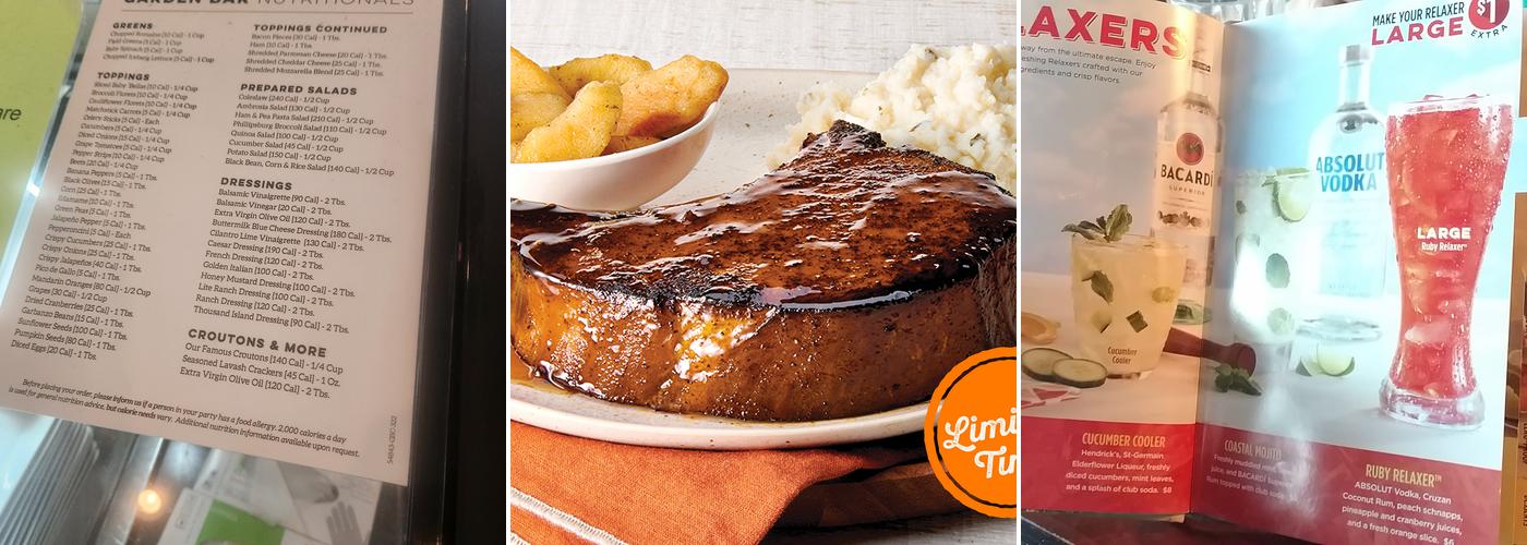 Ruby Tuesday Menu