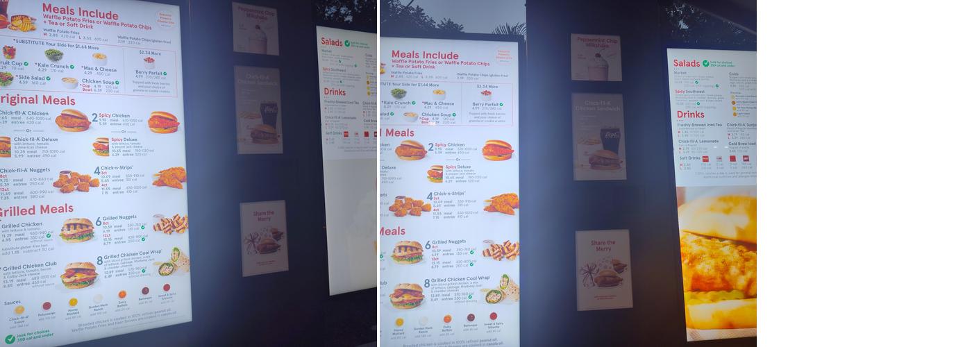 Chick-fil-A Menu
