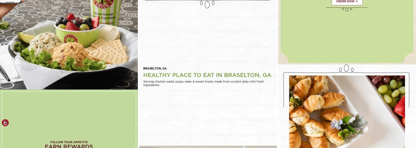 Chicken Salad Chick Menu