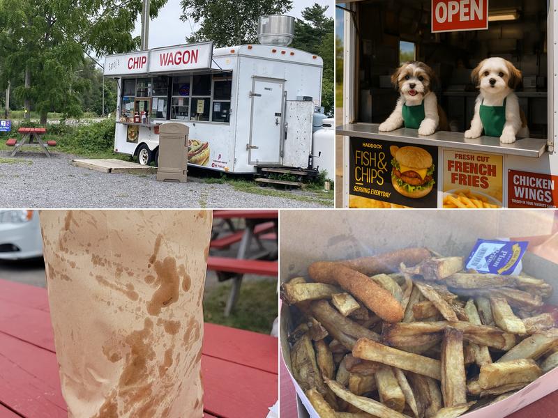 Sandy’s chip wagon Colborne