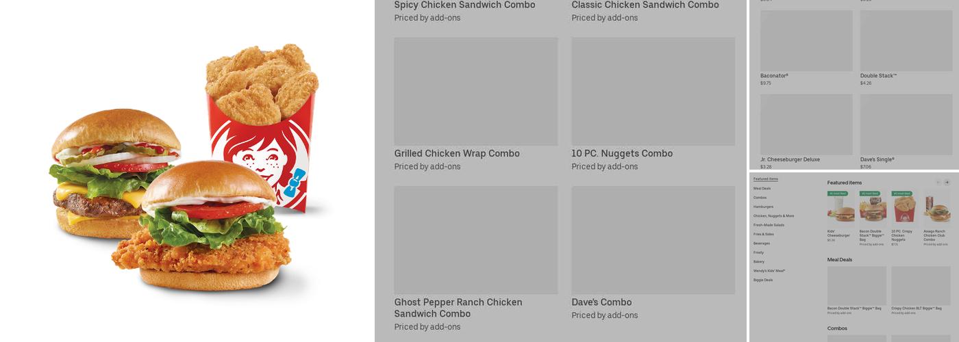 Wendy's Menu