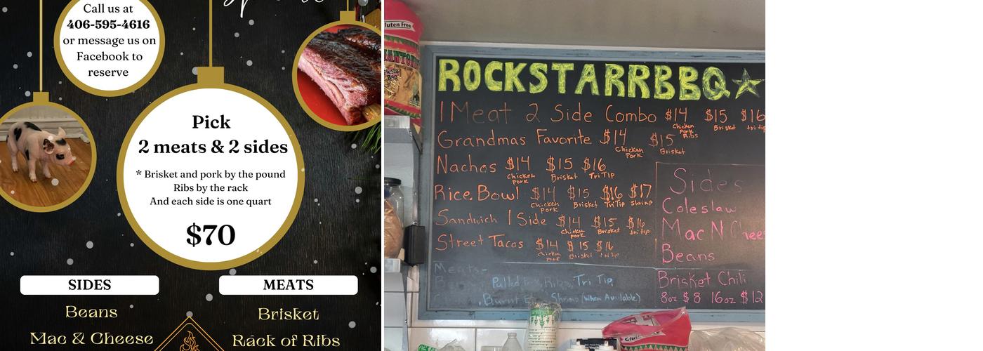 RockstarrBBQ Menu