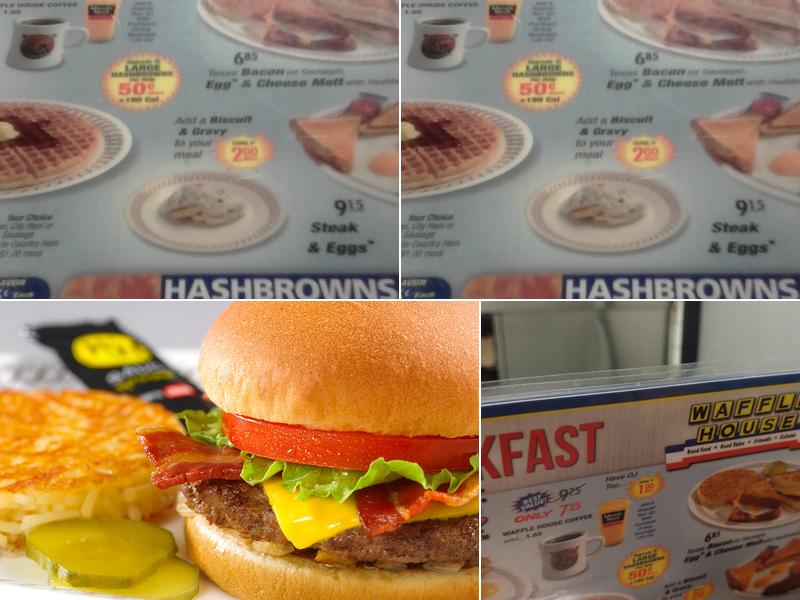 Waffle House Menu