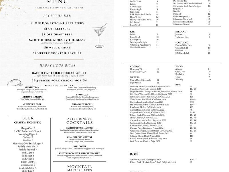 Graphite Menu
