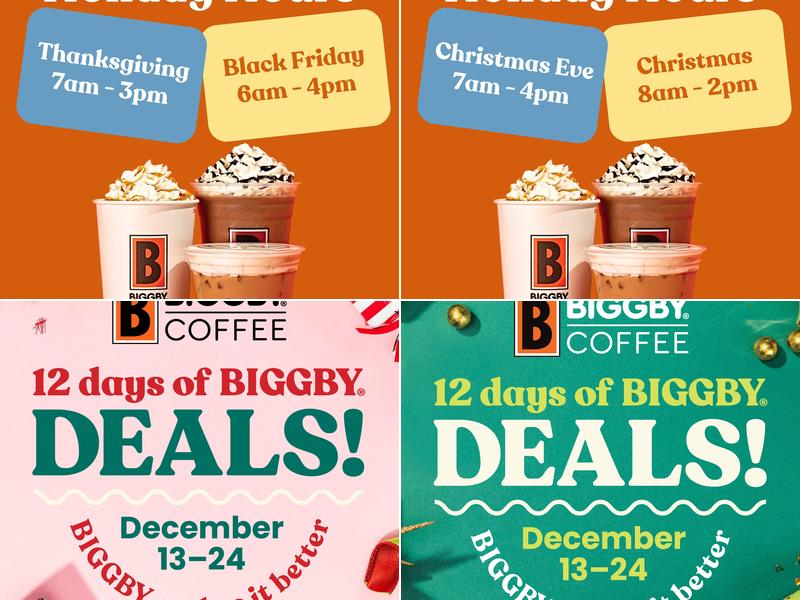 BIGGBY COFFEE 2168 Randall Rd, Carpentersville
