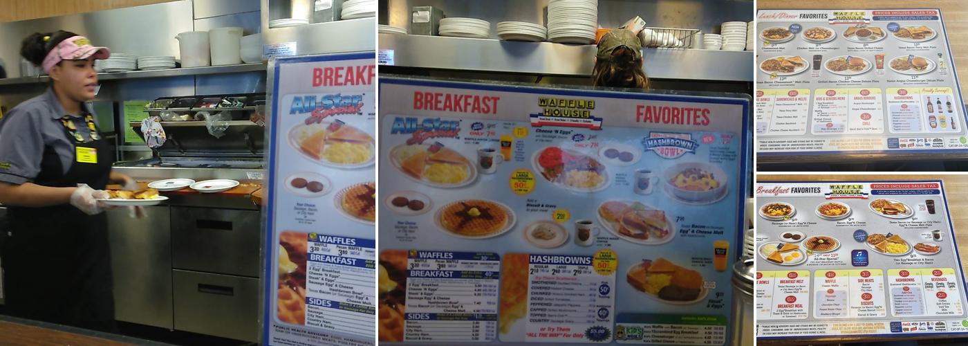 Waffle House Menu