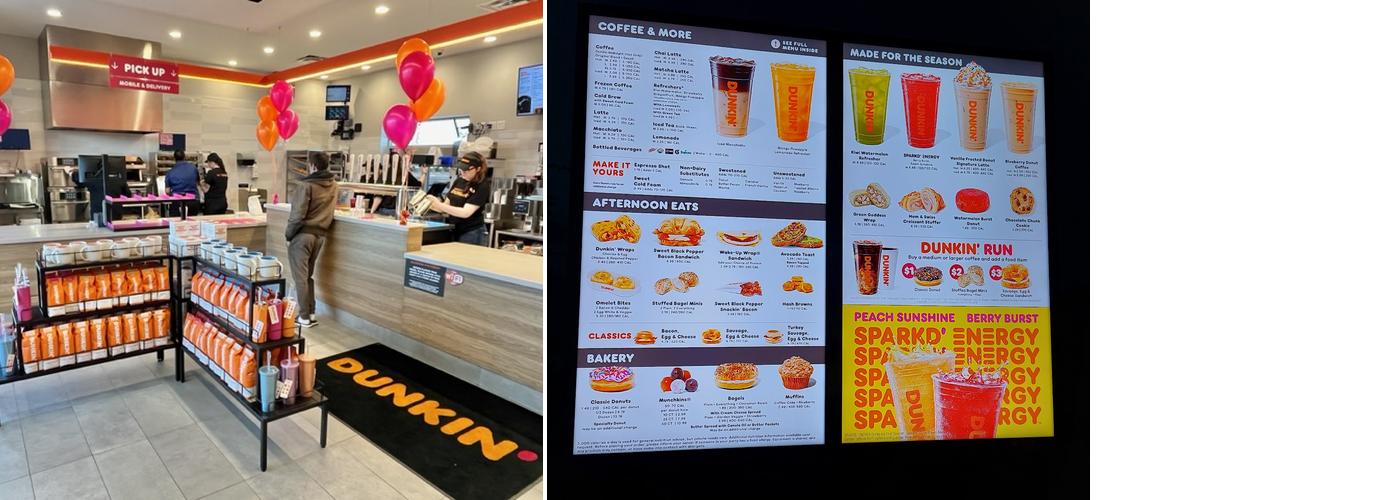 Dunkin' Menu