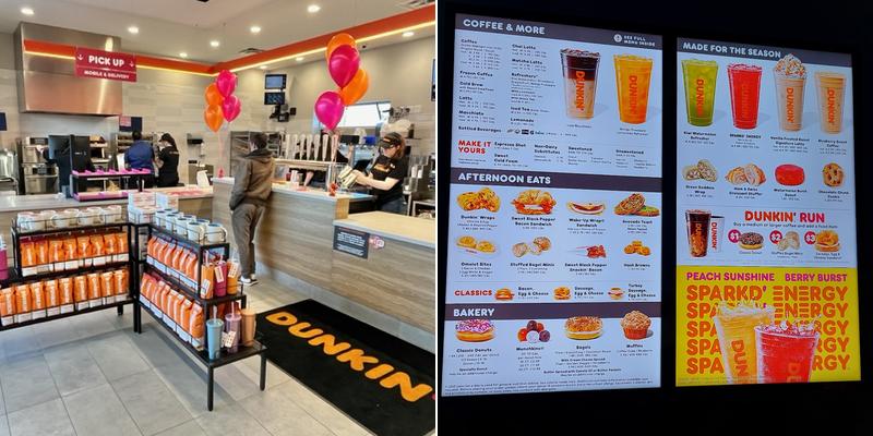Dunkin' Menu