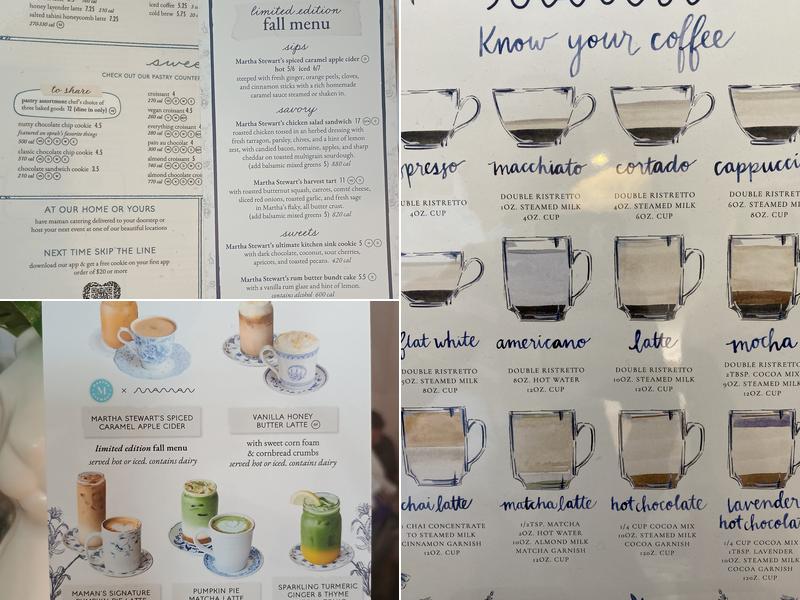 maman Menu