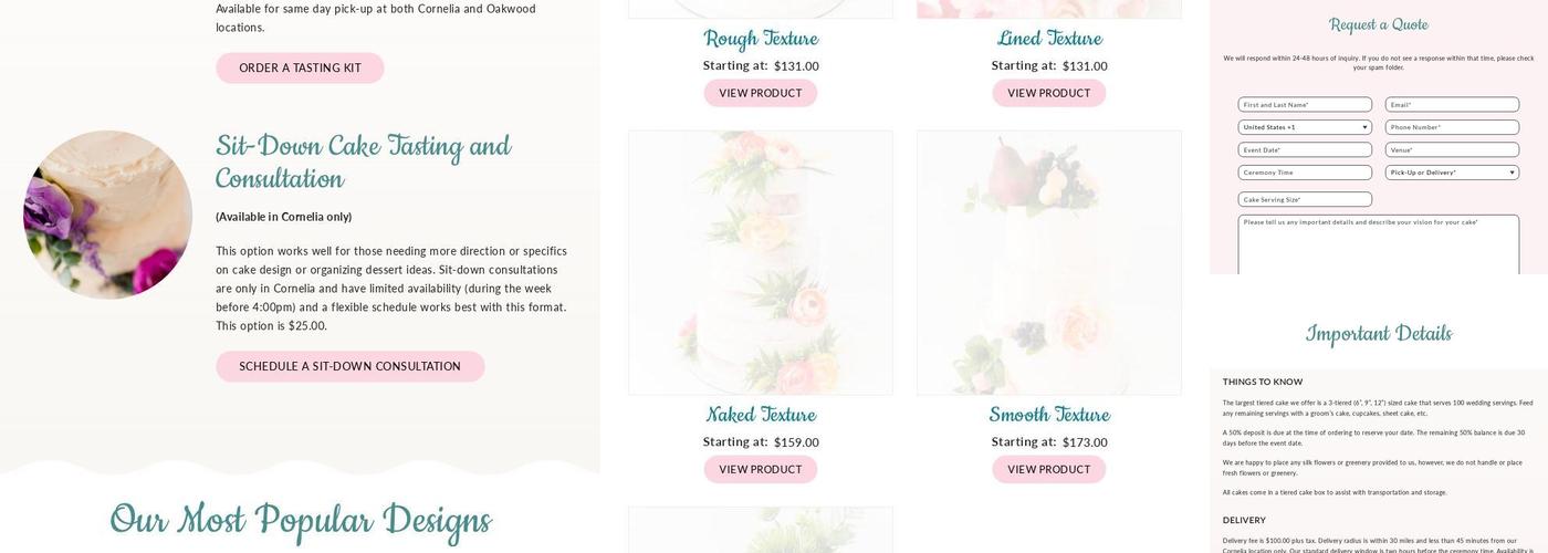 Sugartopia Bakery Menu