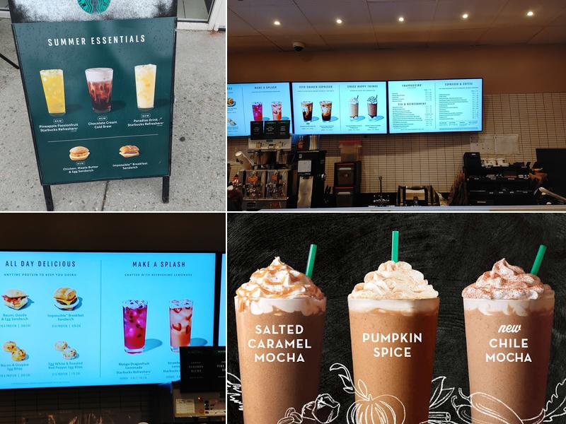 Starbucks Menu