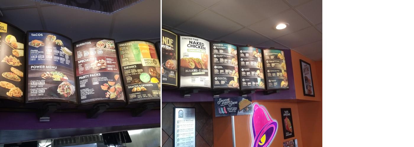 Taco Bell Menu