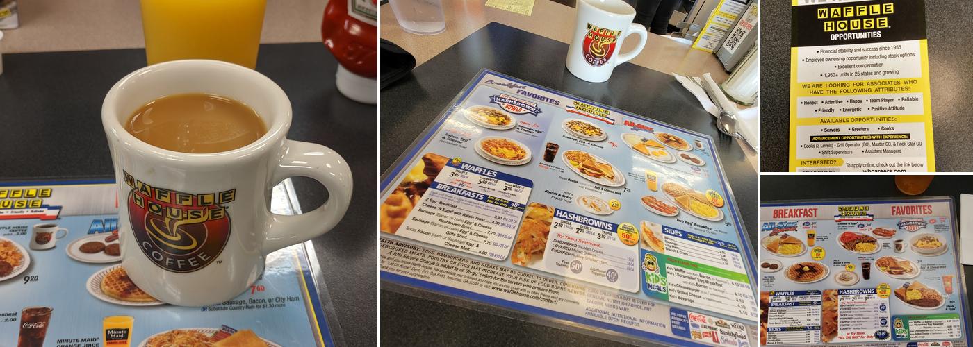 Waffle House Menu