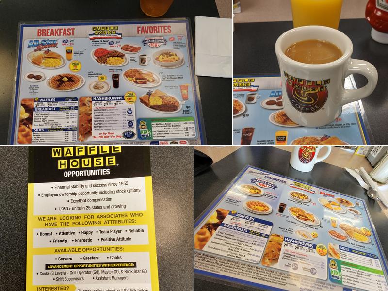 Waffle House Menu