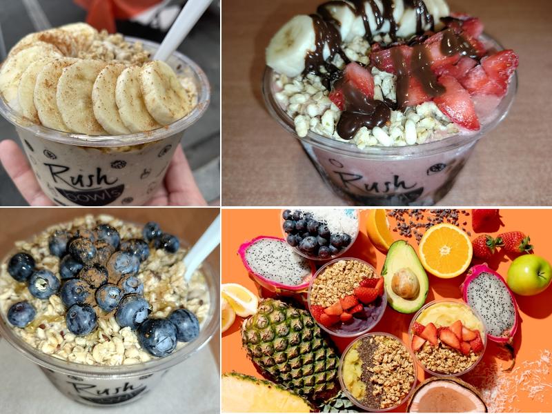 Rush Bowls Lower level, 307 Broadway, Arlington