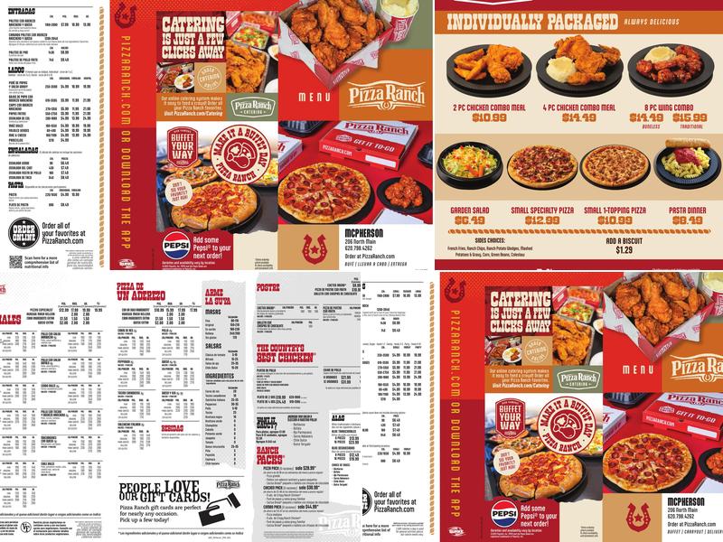 Pizza Ranch Menu