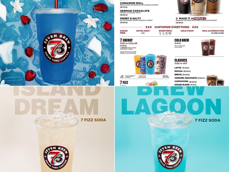 7 Brew Coffee 3814 S Memorial Dr, Greenville