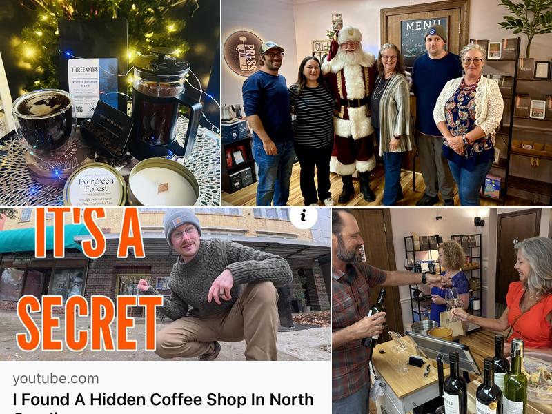 Press Coffee Lounge 5 N Lafayette St, Shelby