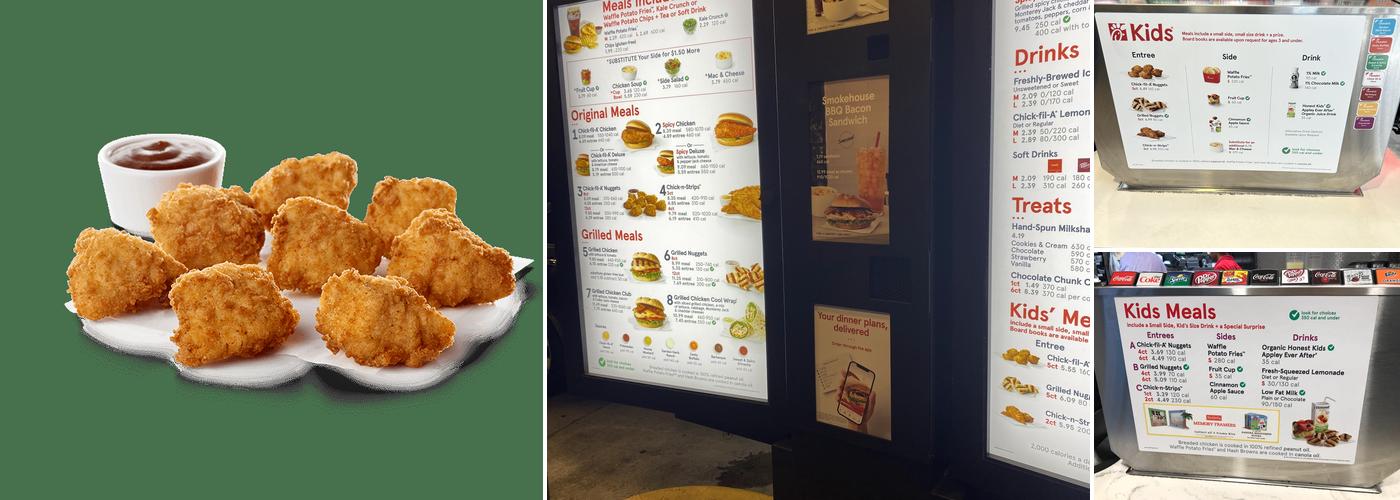 Chick-fil-A Menu
