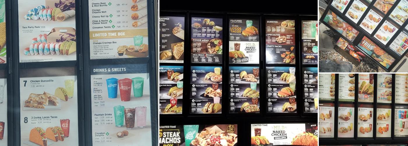 Taco Bell Menu