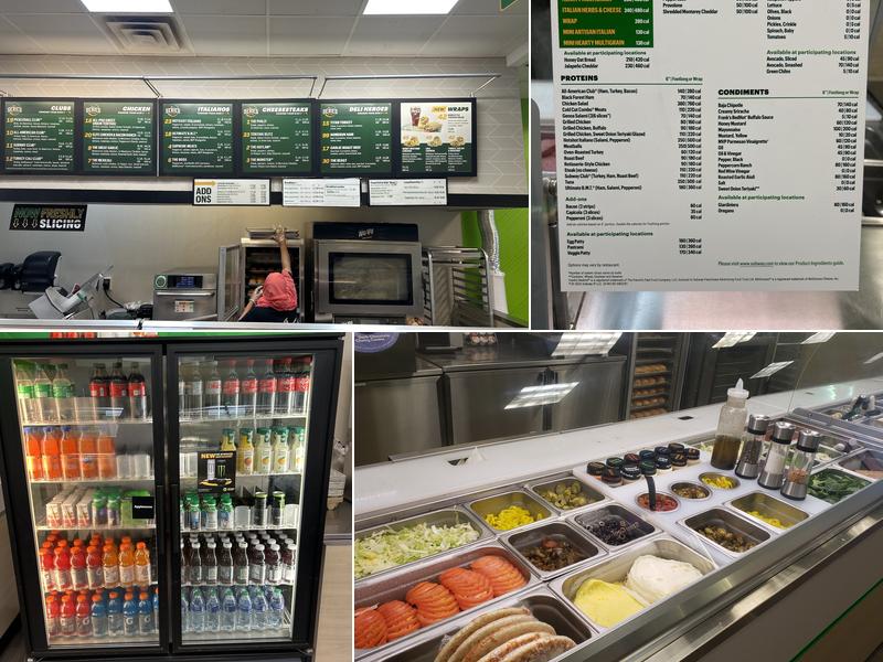 Subway Menu