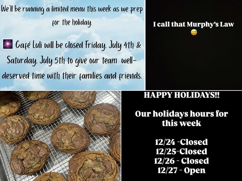 Café Luli 10423 Stevenson Rd, Stevenson