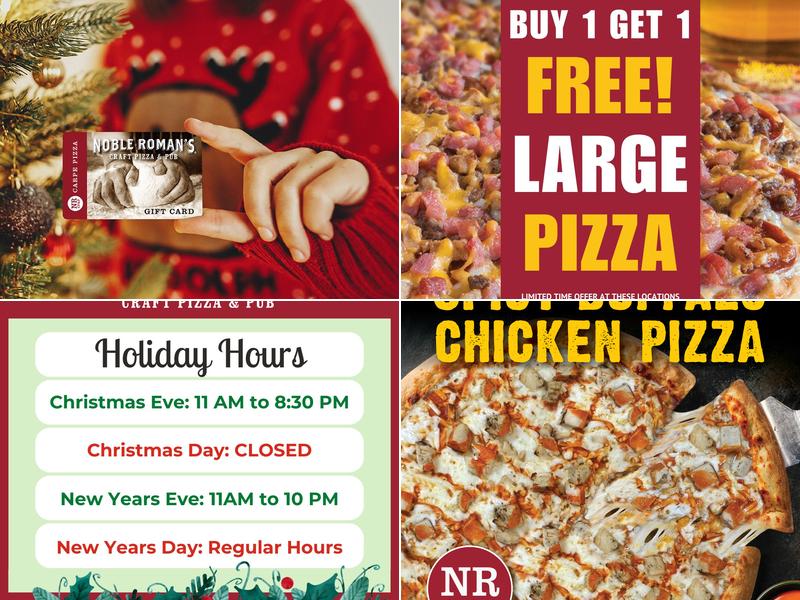 Noble Romans Pizza 530 Friend Way #9570, Lebanon