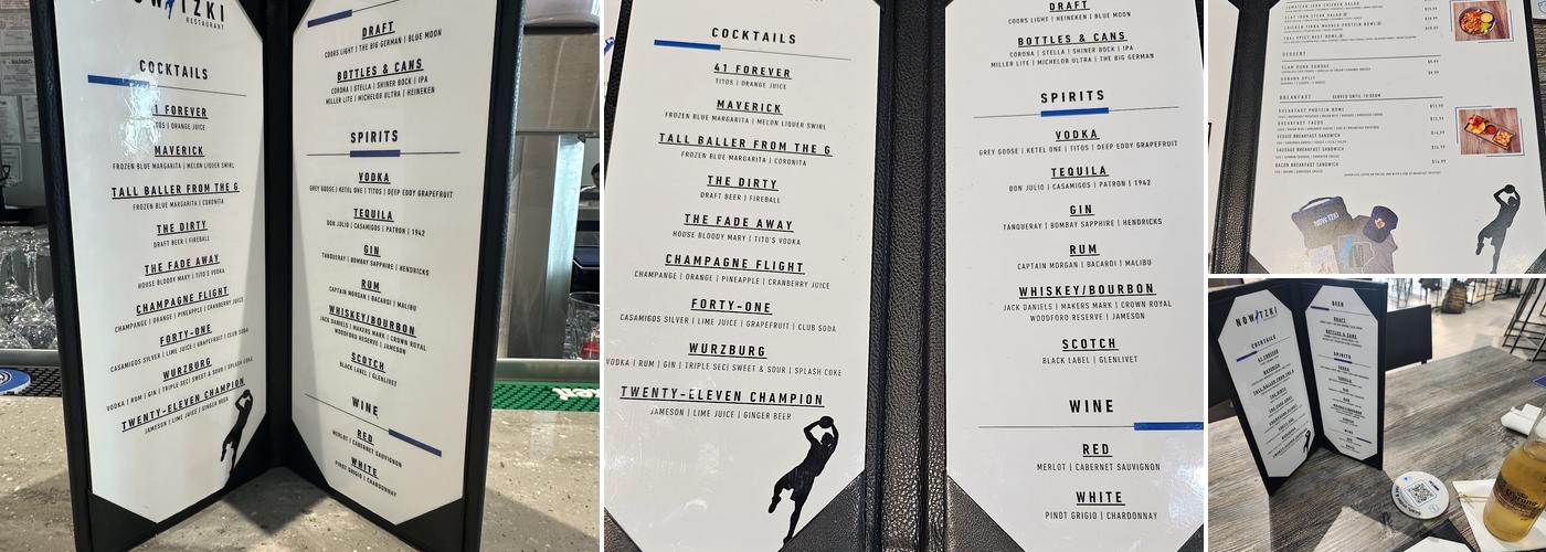 Nowitzki Menu