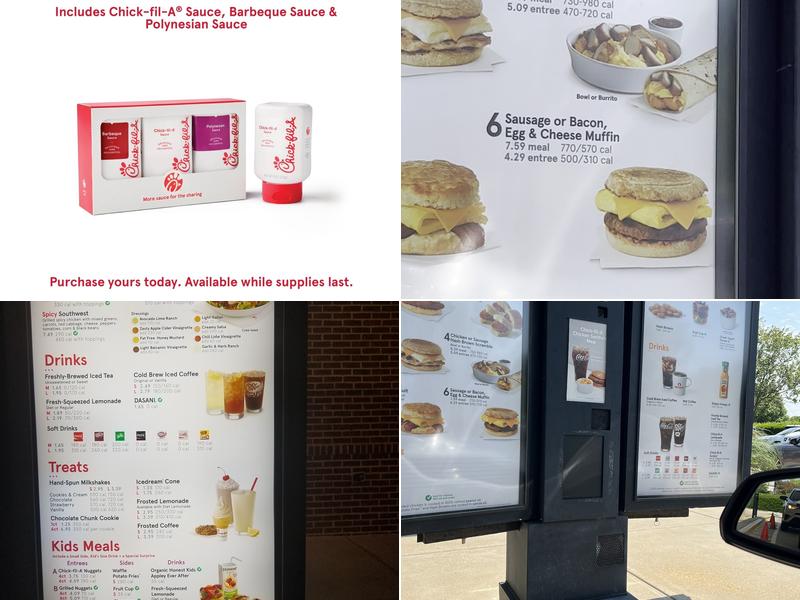 Chick-fil-A Menu
