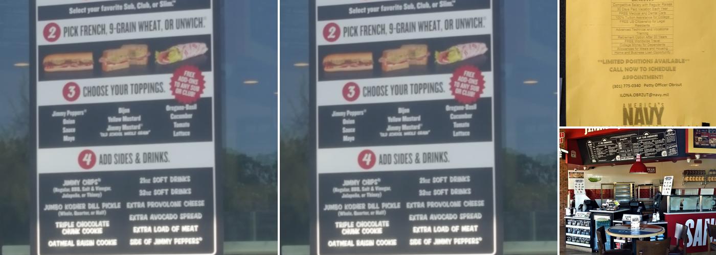 Jimmy John's Menu