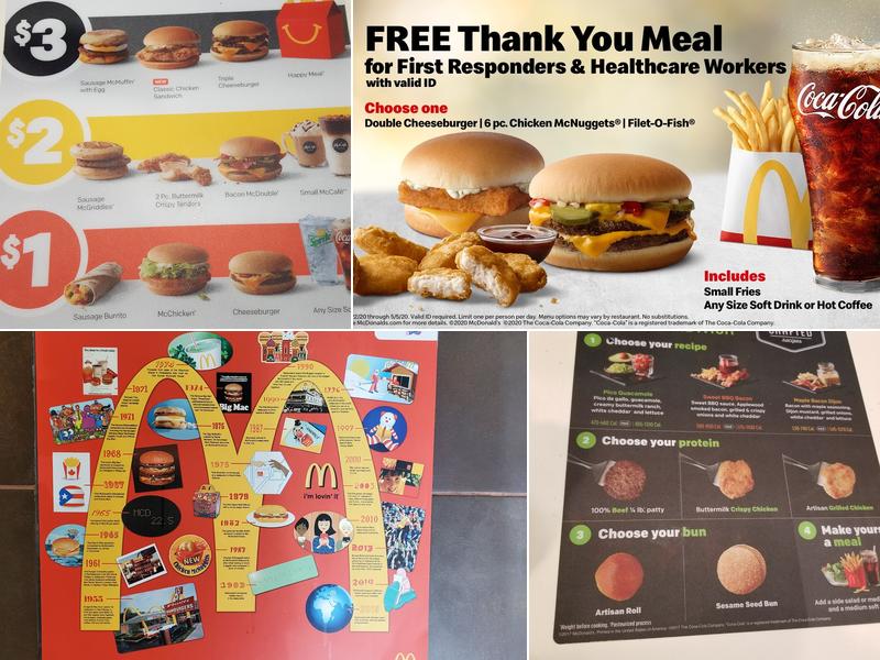 McDonald's Menu