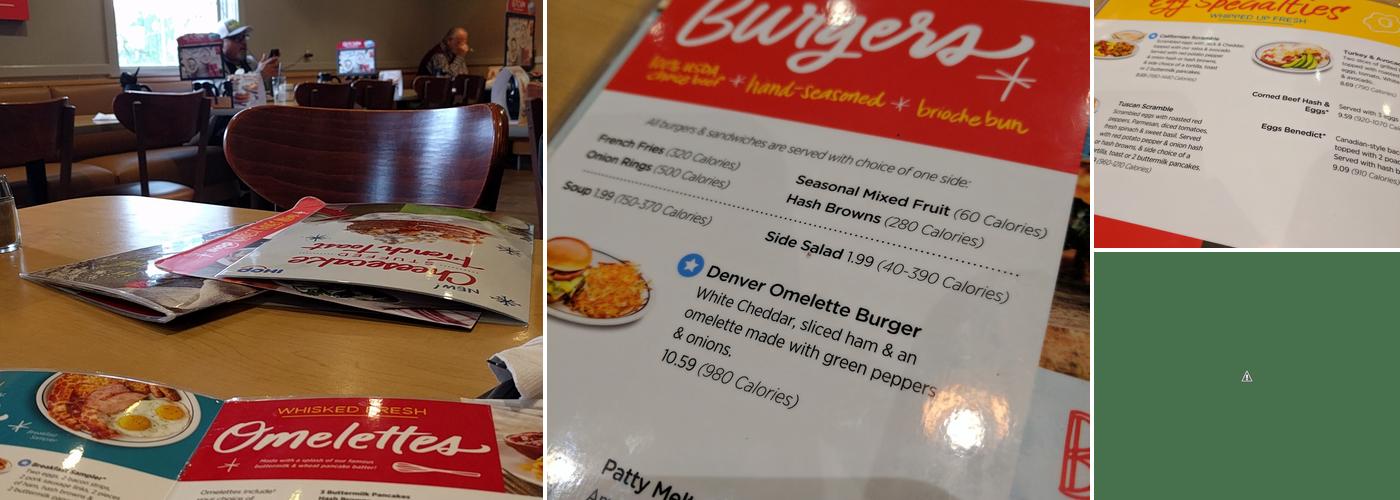 IHOP Menu