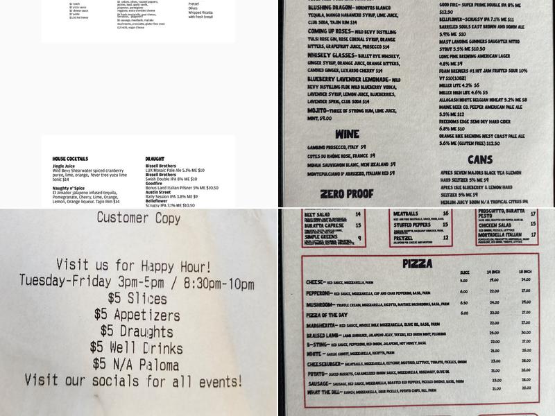ZA Menu