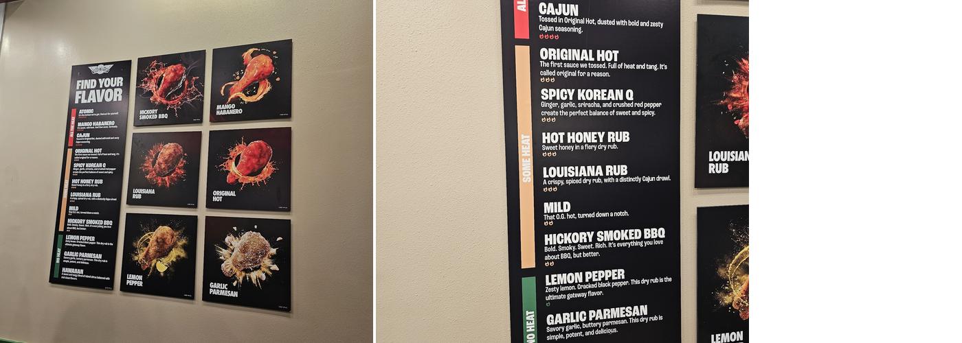 Wingstop Menu