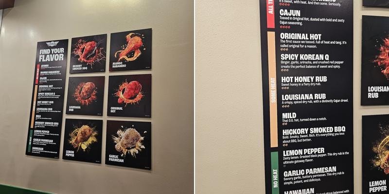 Wingstop Menu