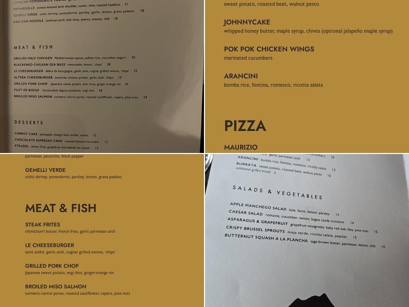 Altera Menu
