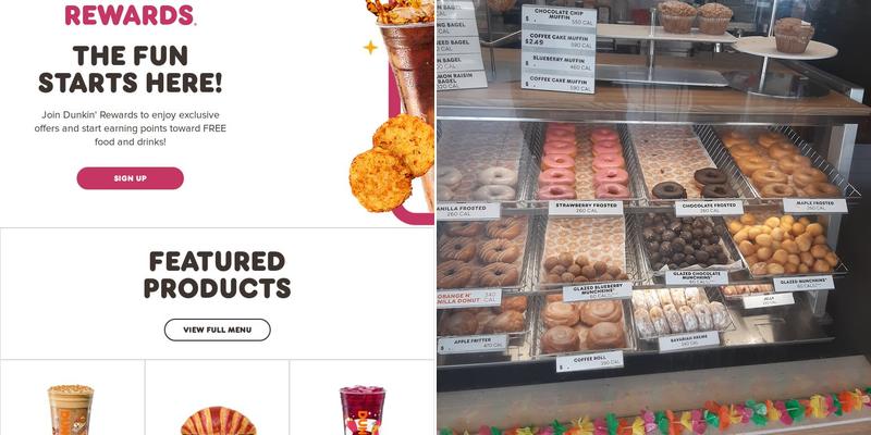 Dunkin' Menu